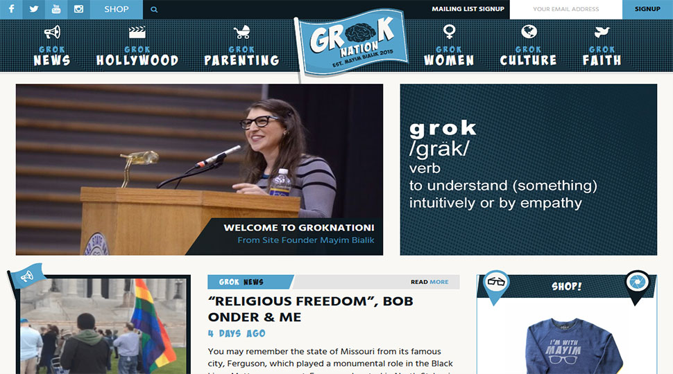 Grok Nation Home Page