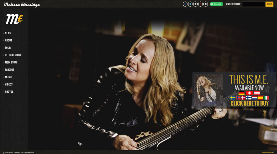 Visual Natives Melissa Etheridge Website